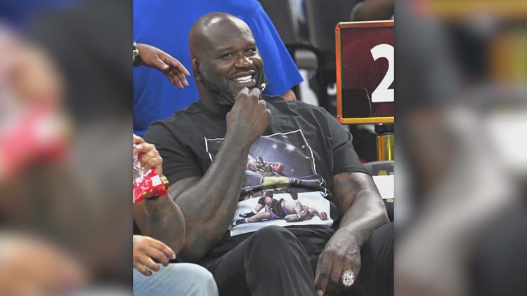 Shaquille O'Neal is moving to North Texas