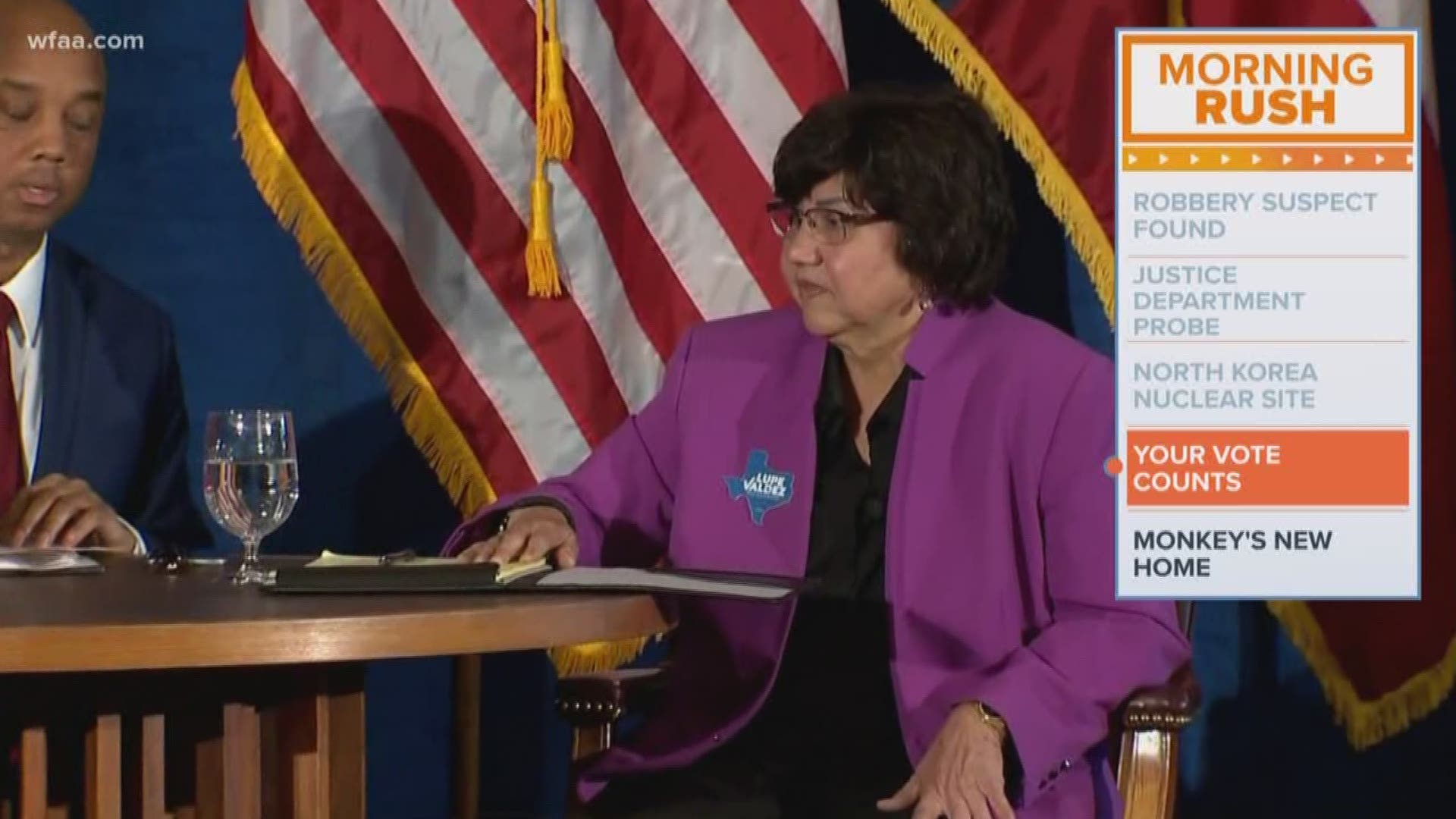 Former Dallas County Sheriff Lupe Valdez is in a runoff for the Democratic nominee for governor.