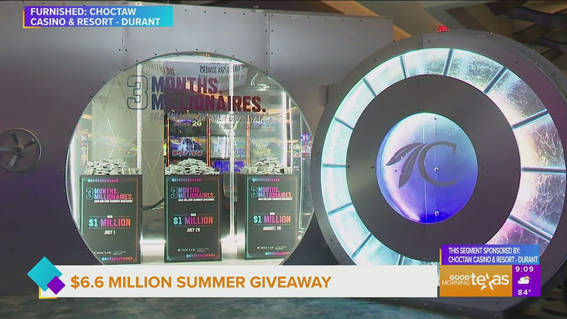 6.6 Million Summer Giveaway at Choctaw Casino & Resort Durant