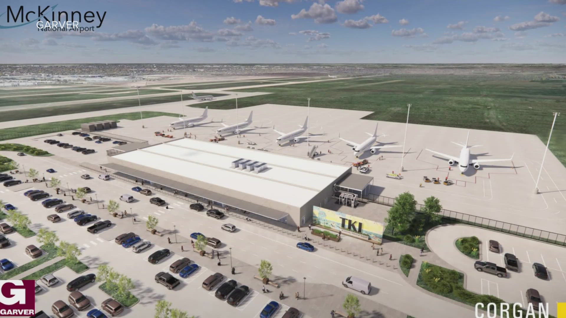 The McKinney city council approved a construction deal clearing the way for a new terminal at McKinney National Airport. 