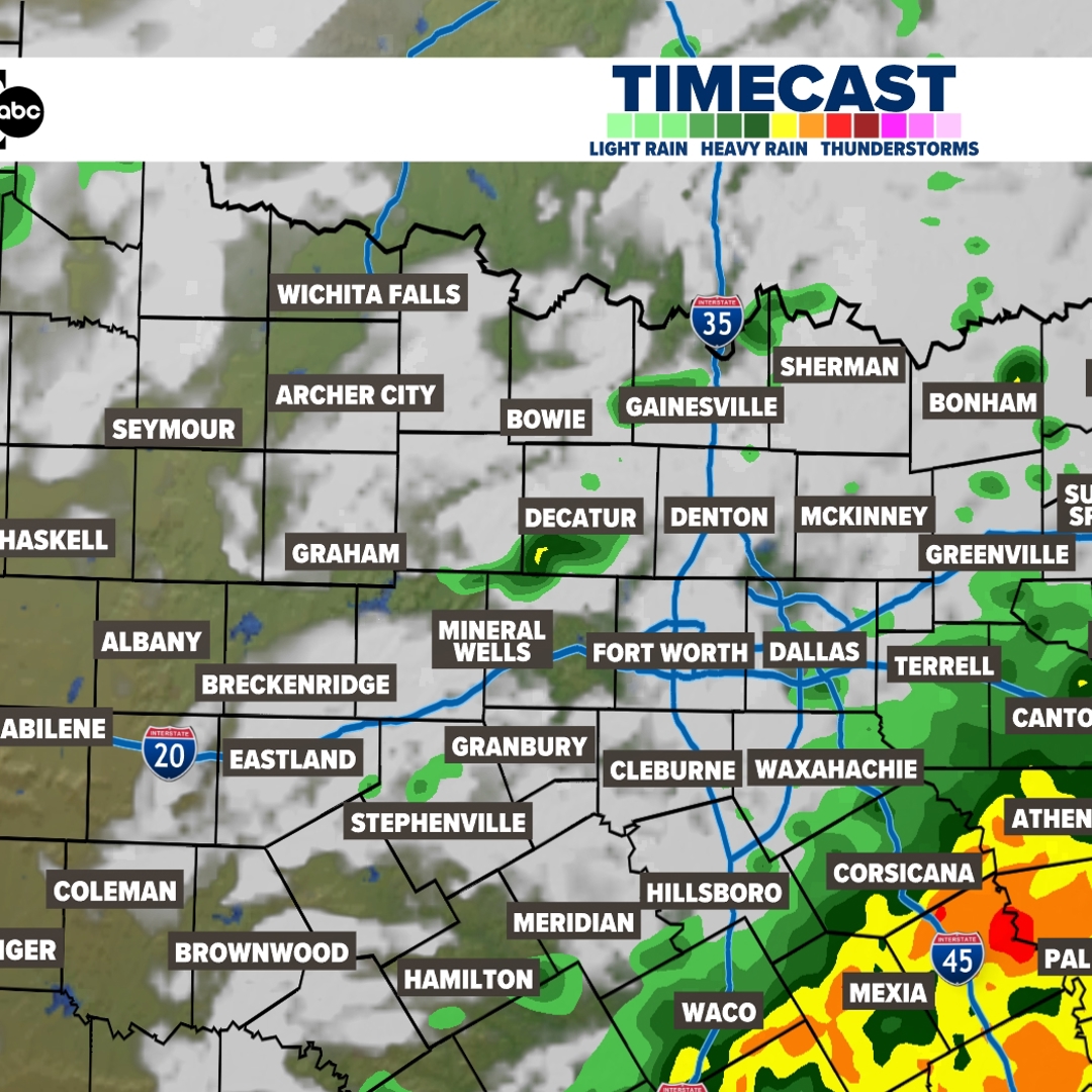 DFW Weather forecast: When will it rain and storm in North Texas ...
