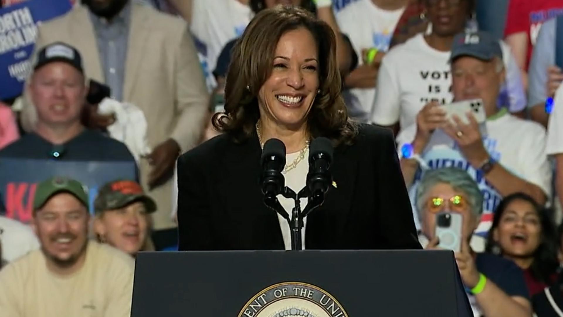 Kamala Harris full speech at Charlotte, NC rally (Sept. 12, 2024