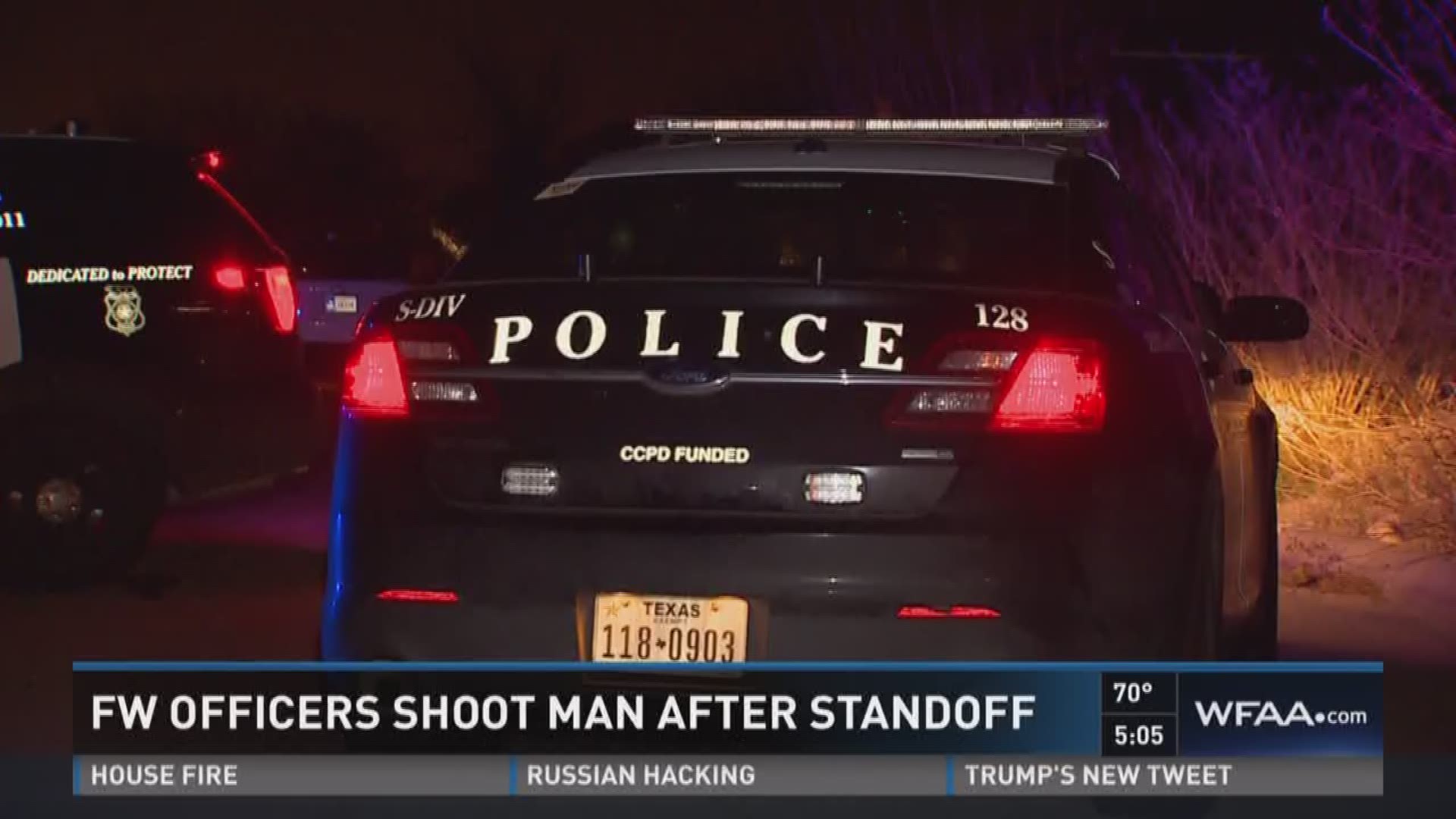 Fort Worth police shoot armed man who threatened officers | wfaa.com