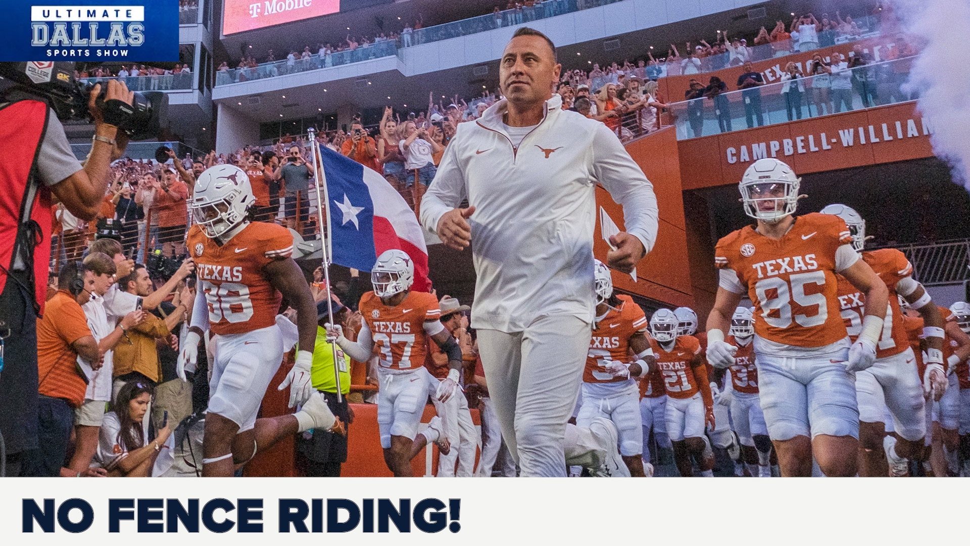 With a relatively light finishing schedule, and SEC powerhouses down, is this Texas' best chance at a title? No Fence Riding on the Ultimate Dallas Sports Show!