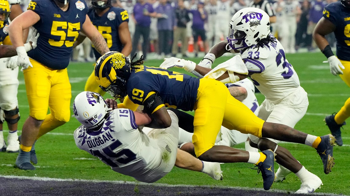 Michigan loses Fiesta Bowl to TCU, 51-45: Game thread recap