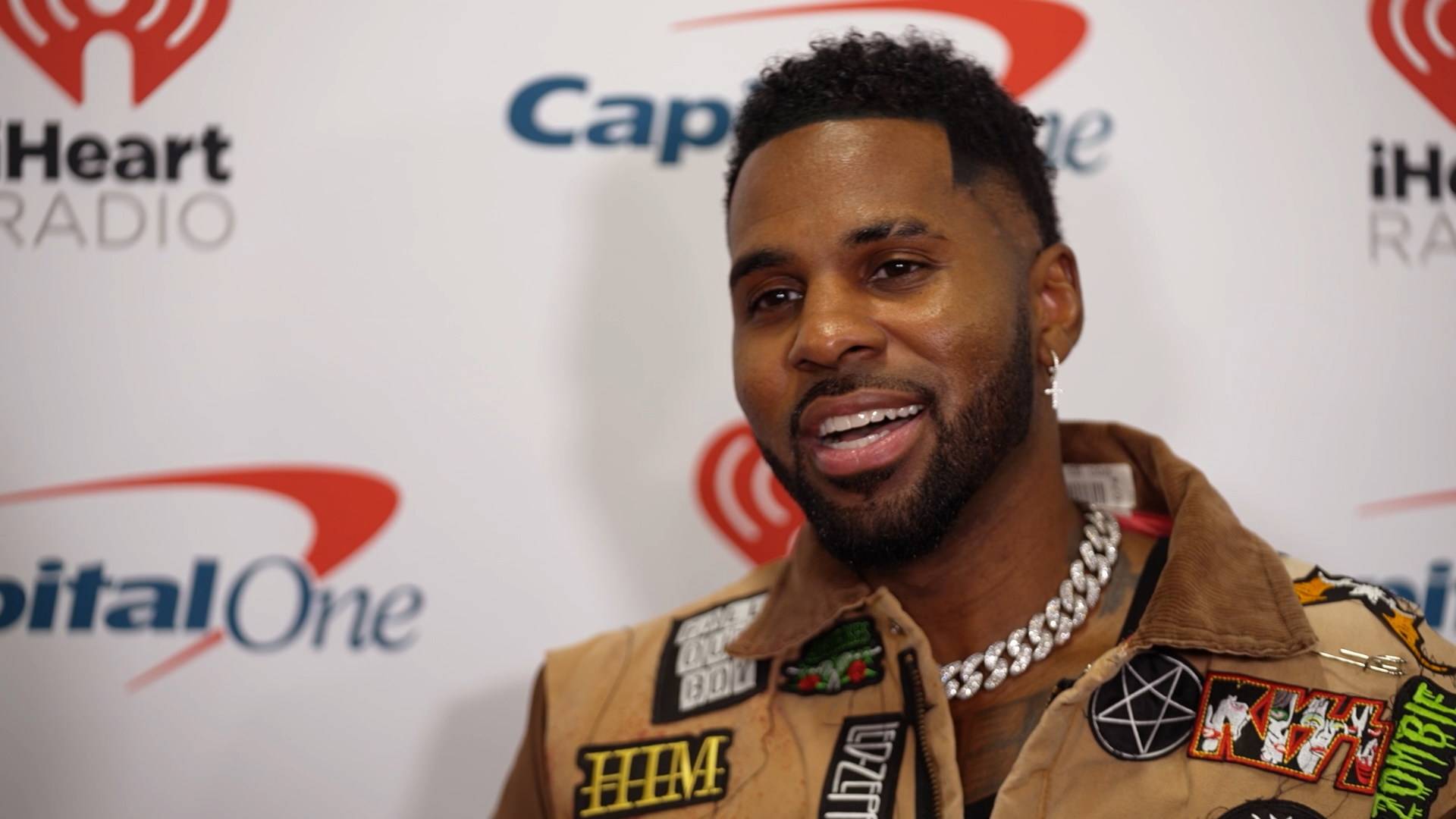 WFAA got behind-the-scenes interviews with Jason Derulo, Saweetie, KATSEYE, Dasha and Kendall from Love Island at the iHeartRadio Jingle Ball in Dallas, Texas.