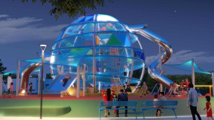 'Crown jewel': North Texas city opening 'one-of-a-kind' playground this summer