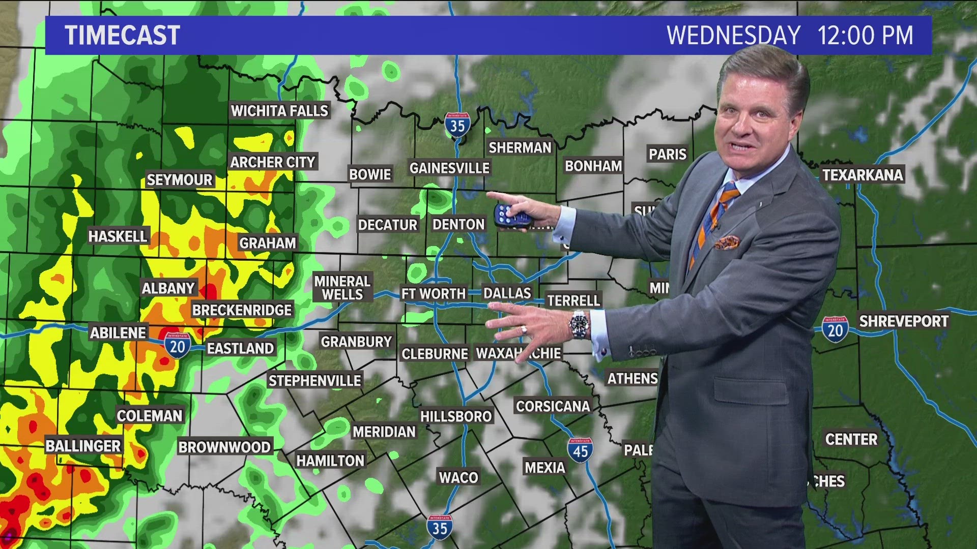 DFW Weather: Rain is on the way across the Metroplex starting Wednesday ...