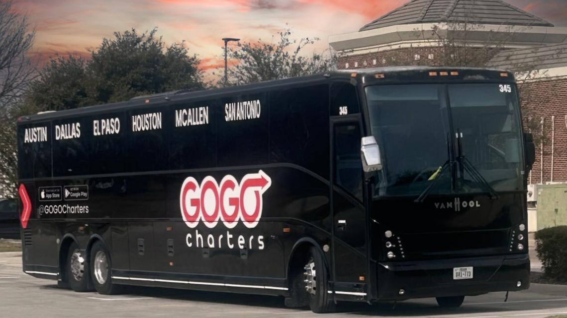 Gogo Charters new bus route links Dallas to San Antonio | wfaa.com