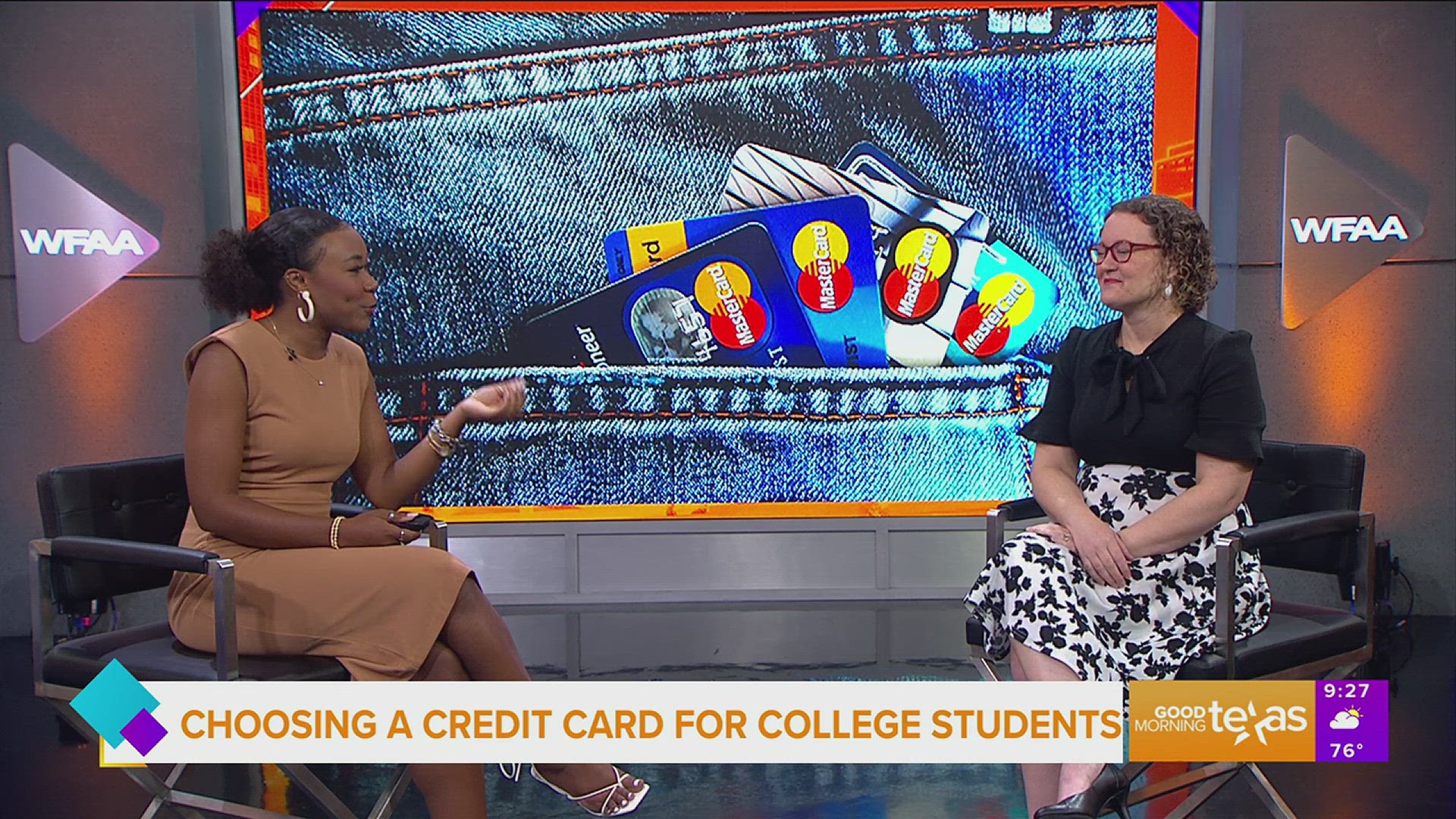 Katie Brewer with Your Richest Life Planning chats about finding the right credit card for college students. Go to yourrichestlifeplanning.com for more information.