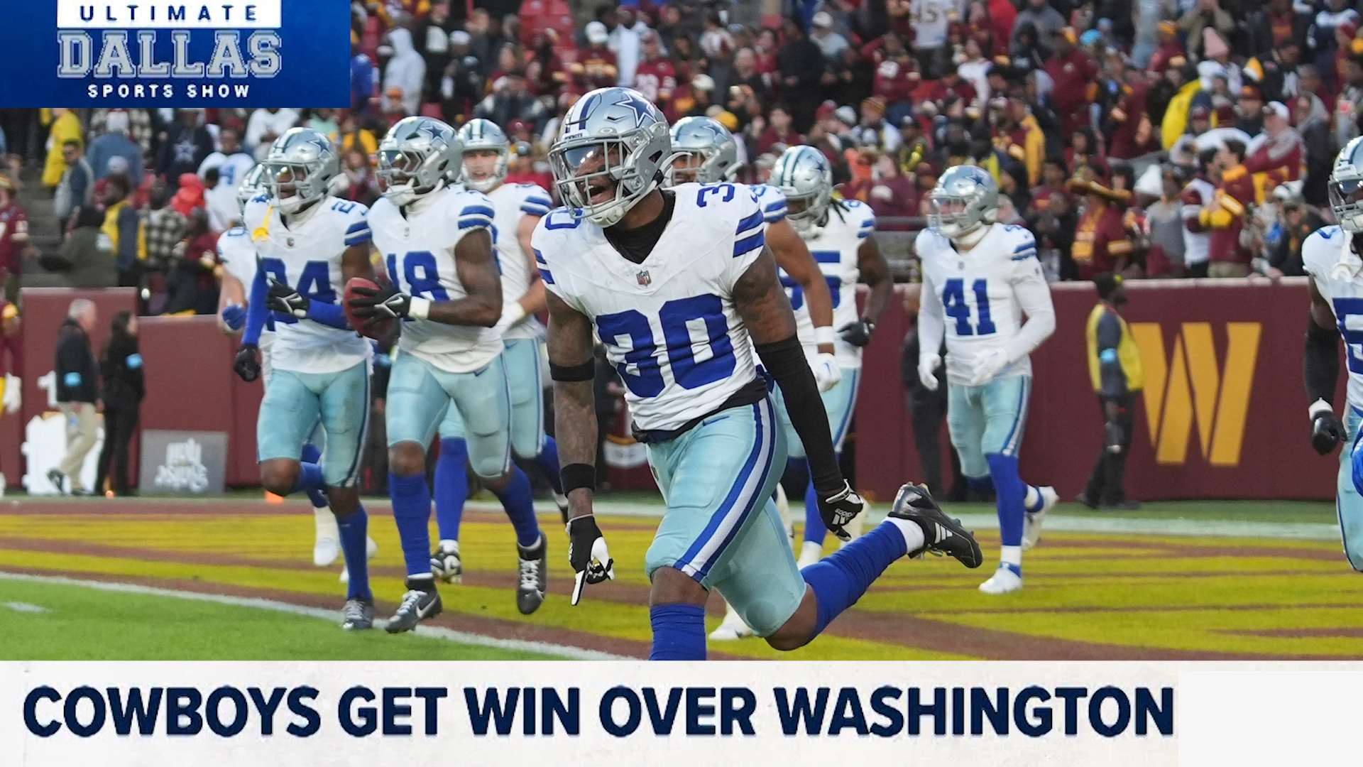 KaVontae Turpin's incredible kickoff return TD highlighted a wacky day as the Cowboys beat the Commanders! The Ultimate Dallas Sports Show breaks it all down.