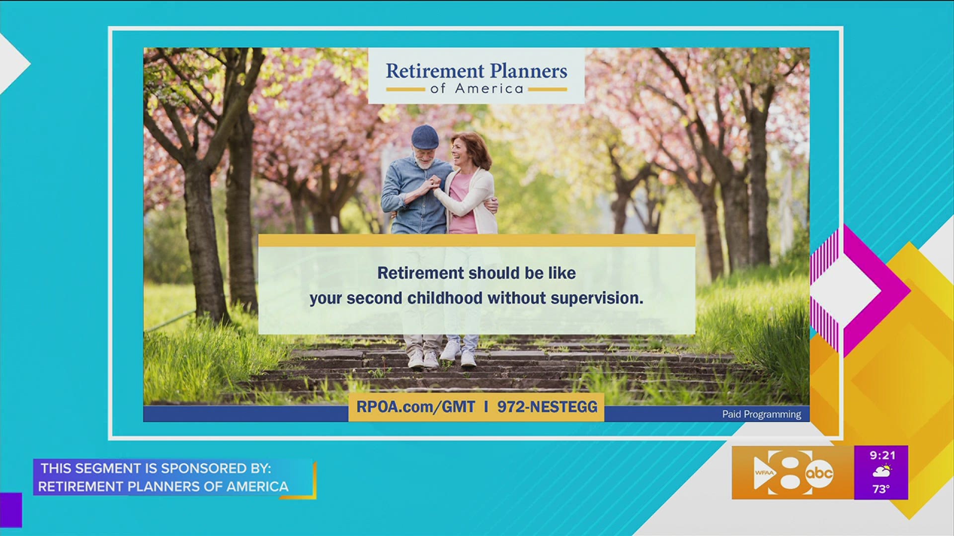 This segment is sponsored by: Retirement Planners of America