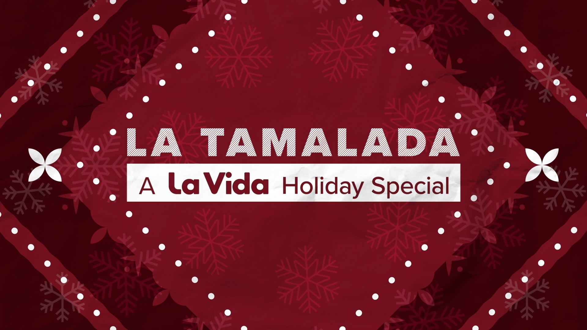 WFAA La Vida team gathers for a Tamalada, a Mexican gathering around the holidays where family & friends come together to prepare tamales & celebrate their culture.