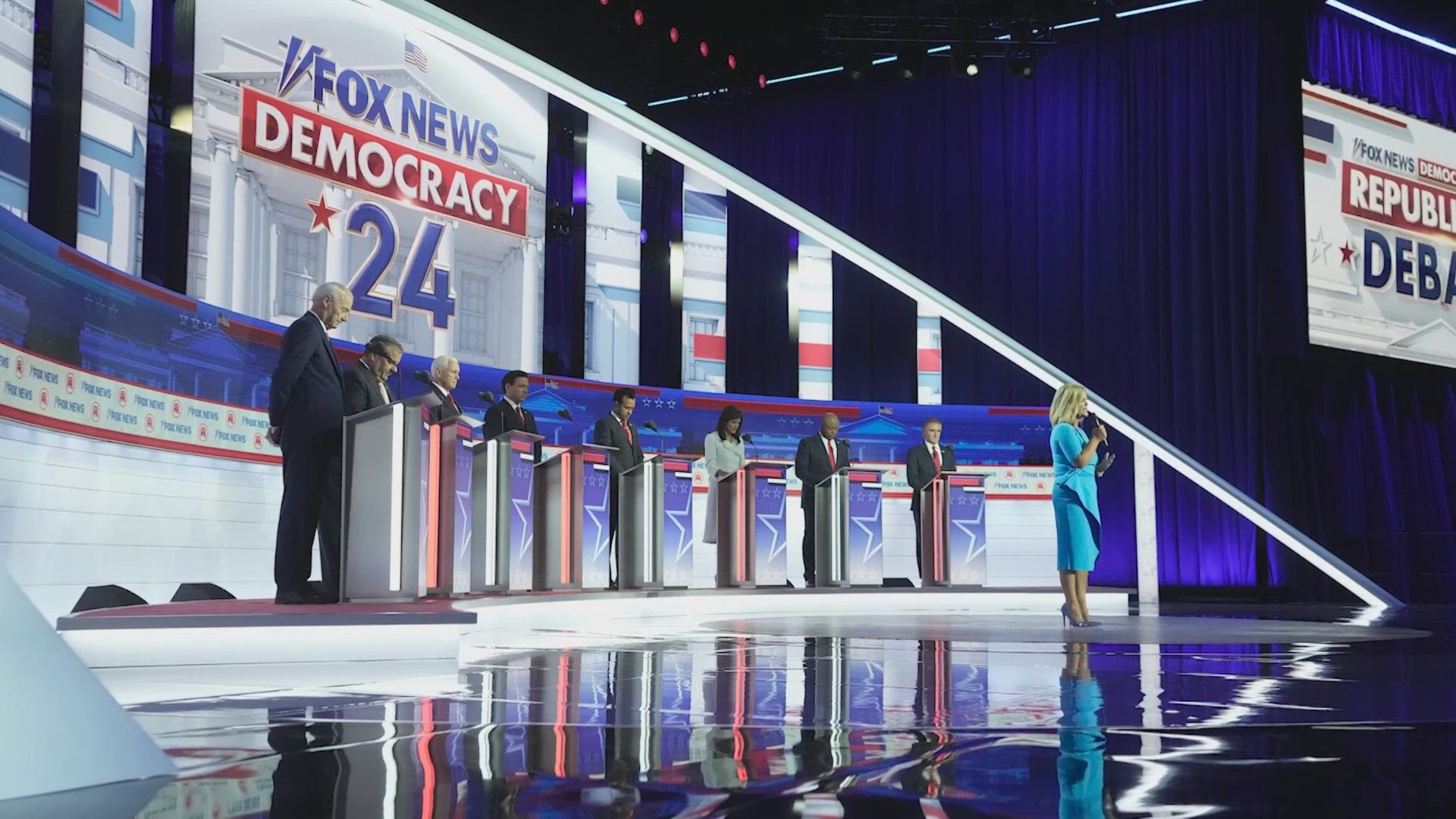 Candidates vying for the Republican presidential candidacy battled it out on the debate stage.