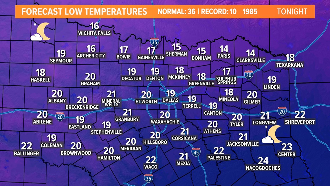 Dallas, Texas Weather Forecast: Temps Climb Above Freezing | Wfaa.com