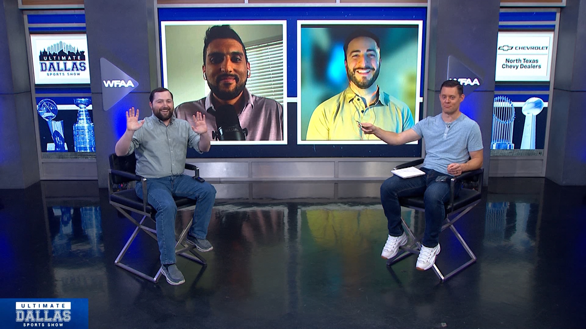 The Ultimate Dallas Sports Show breaks down the Stars advancing to the Western Conference Final again, Mavs, Wings, Scheffler's PGA win and the Pete Rose debacle.