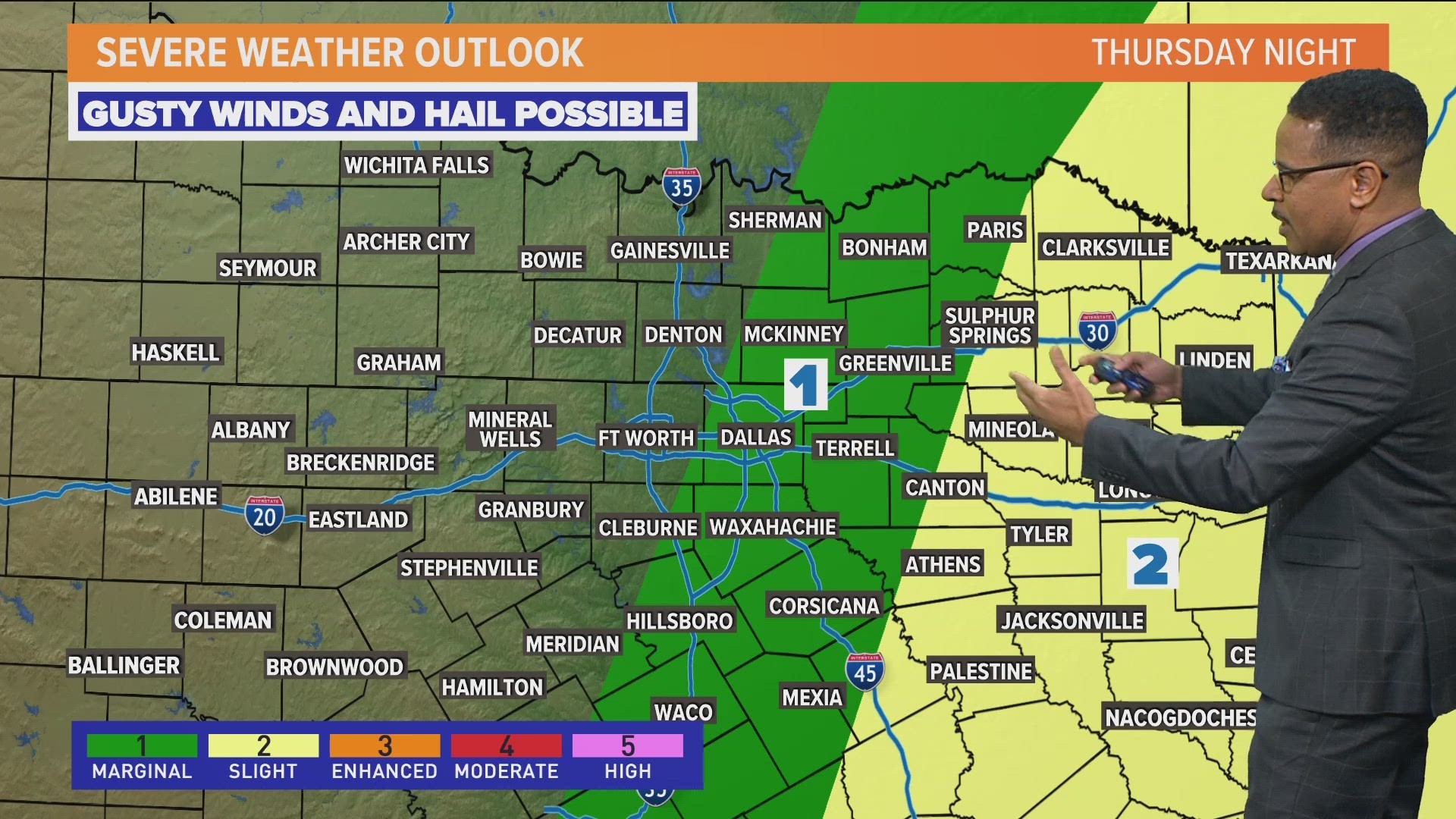 A couple of cold fronts over the next week bring storms and very cold air to North Texas.
