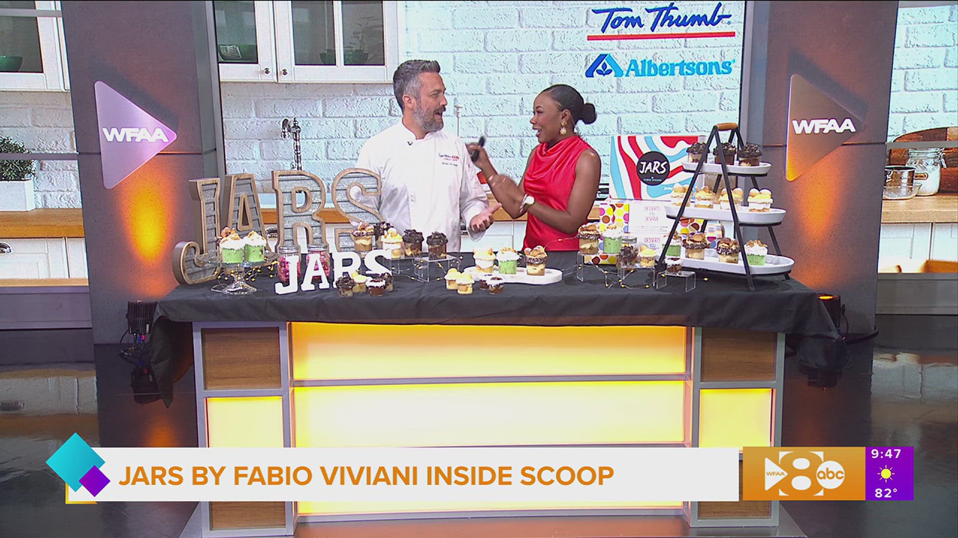 Chef Fabio Viviani opens a new JARS by Fabio Viviani store in Dallas.