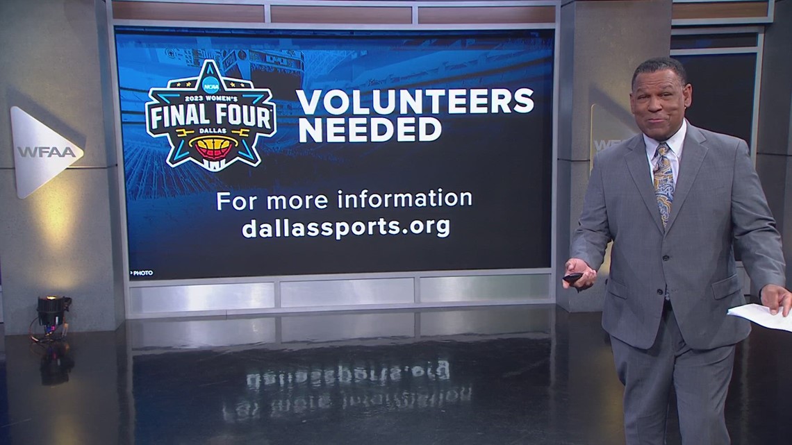 Volunteers needed for NCAA Women's Final Four weekend in Dallas