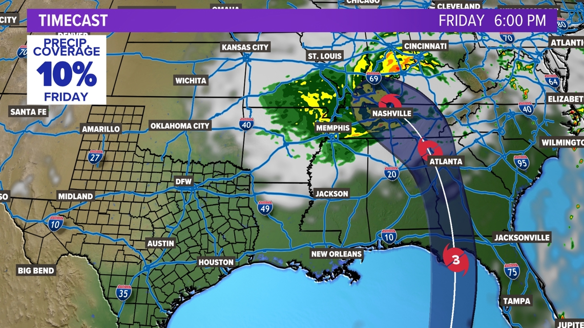 DFW Weather: Rain chances for North Texas | wfaa.com