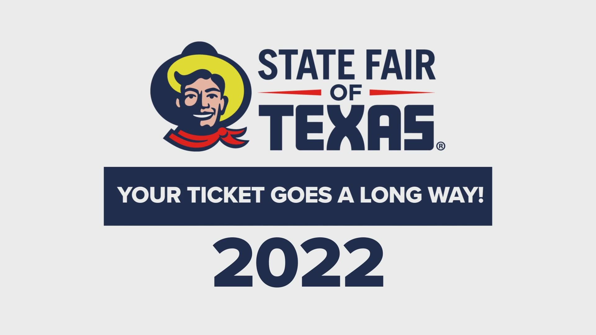 The cost of your ticket to The State Fair of Texas goes a long way.