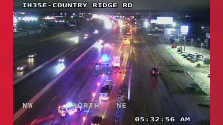 All lanes open after major crash on I-35E near 121 in Lewisville