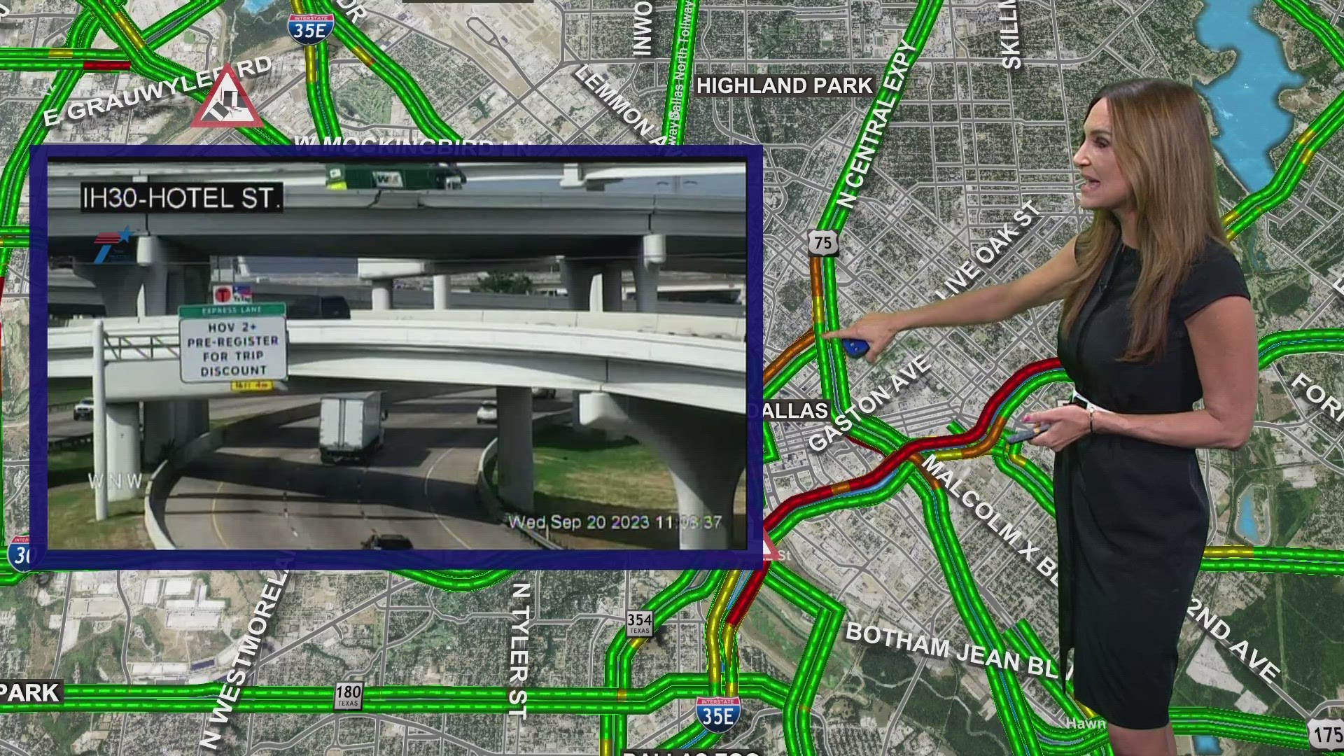 WFAA's Stacia Wilson breaks down how Beyonce's visit to Arlington will impact traffic this weekend.