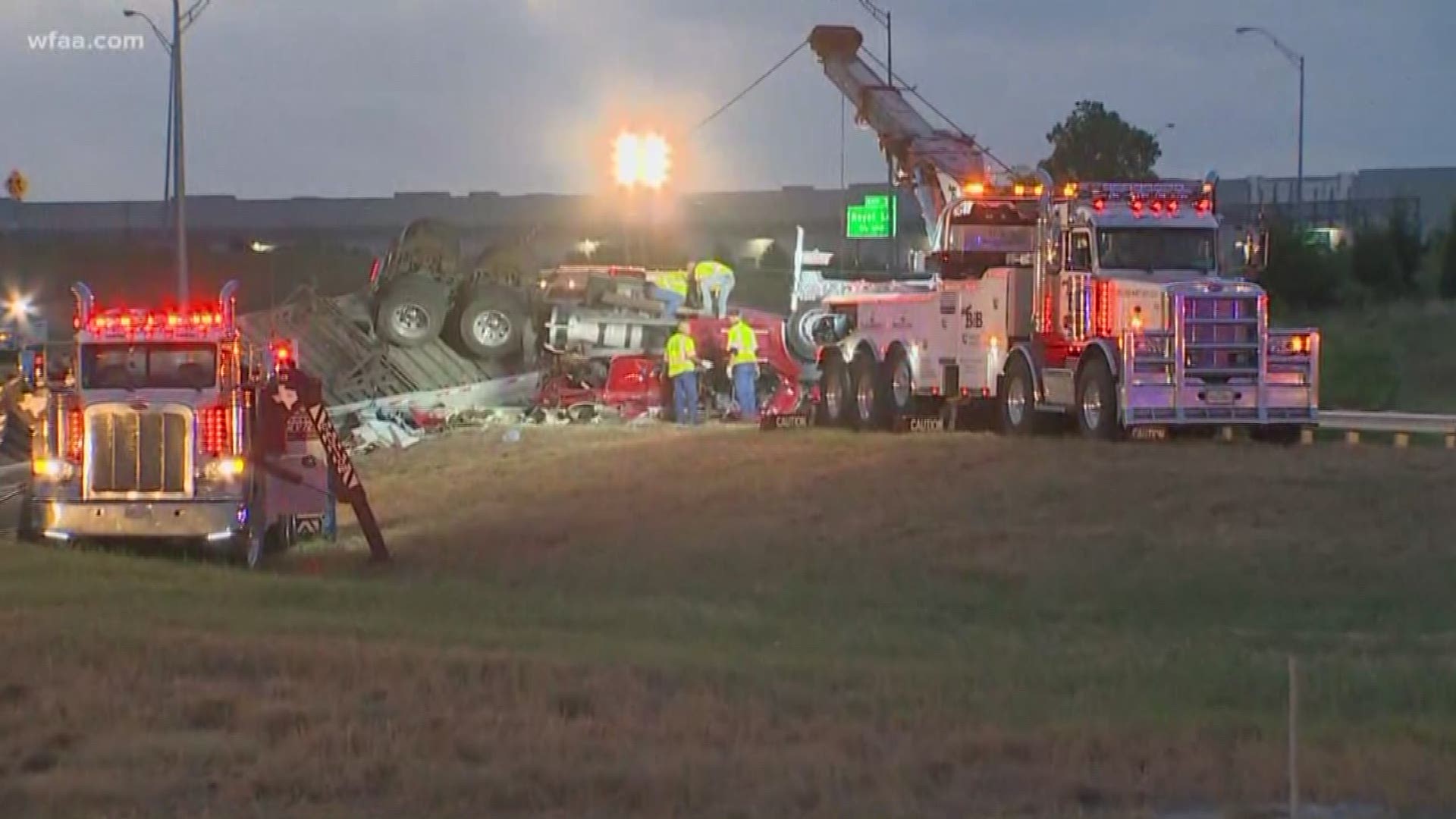 Fatal accident closes 121 ramp in Grapevine