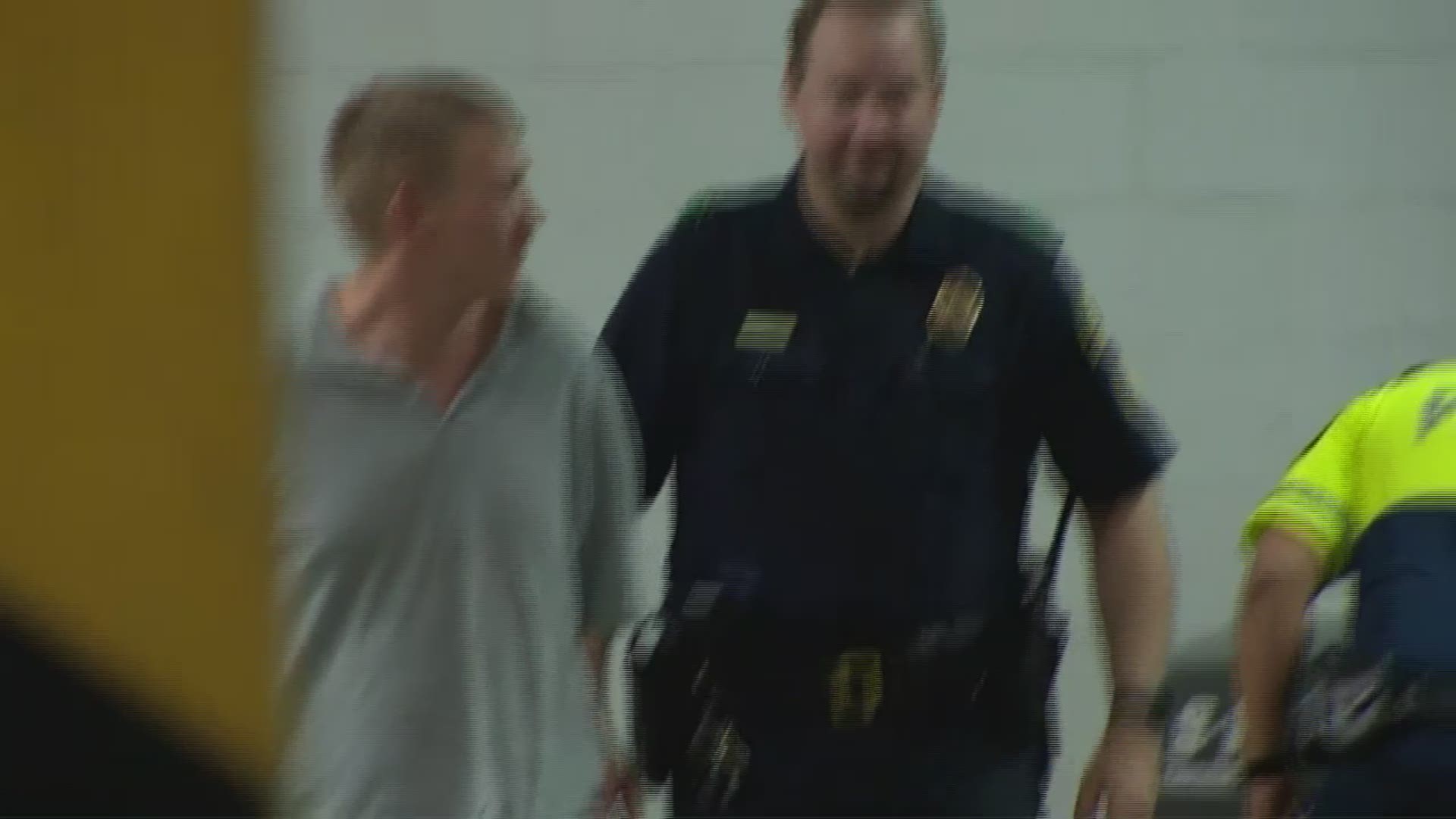 Michael Chadwick Fry's plea to cameras while being walked into the Dallas County Jail. WFAA.com