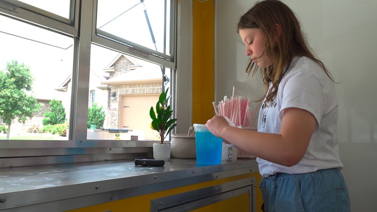 North Texas girl's lemonade stand grows into big business and a chance to give back