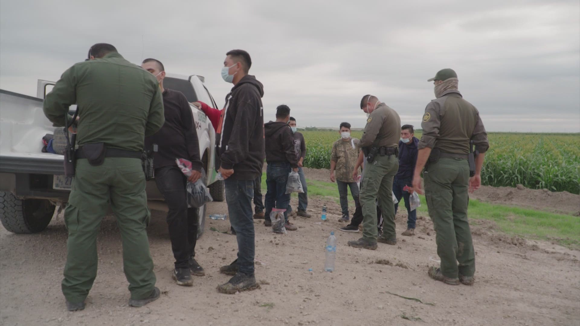 People who try to cross the U.S. border after previously being deported are counted in CBP numbers multiple times.