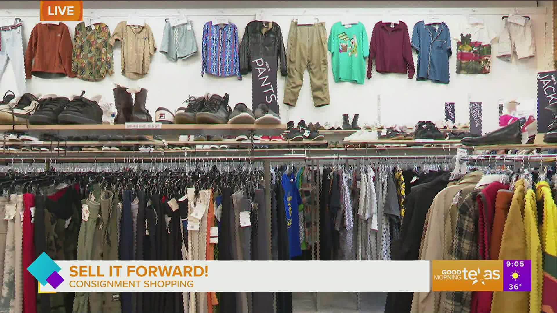 Paige stops by Crossroads Trading Company in Dallas for tips on how to buy and sell through consignment just in time for Spring