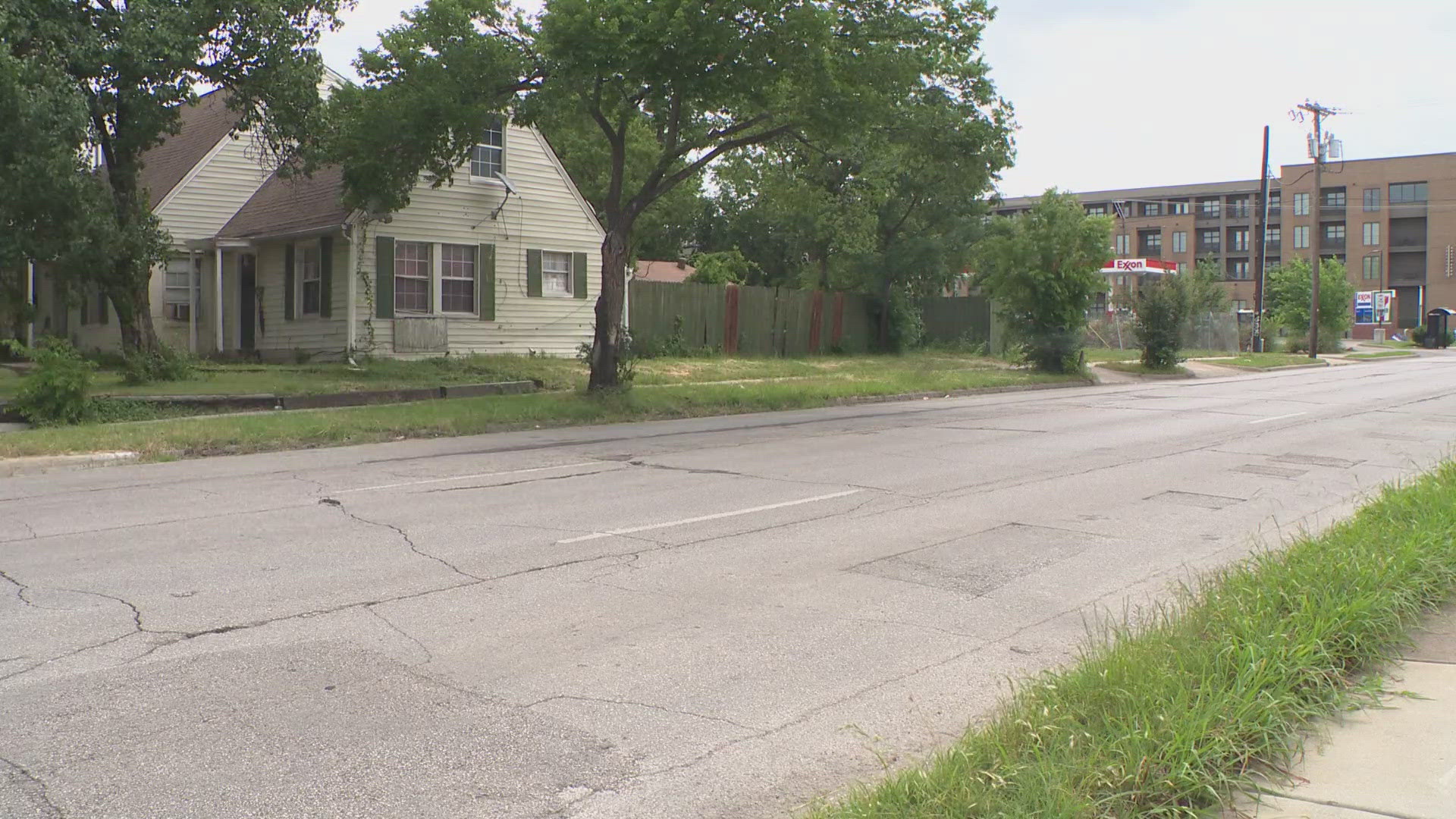 The shooting happened at approximately 1:45 a.m. Saturday, May 24 in the 4300 block of Roseland Avenue, Dallas police told WFAA.
