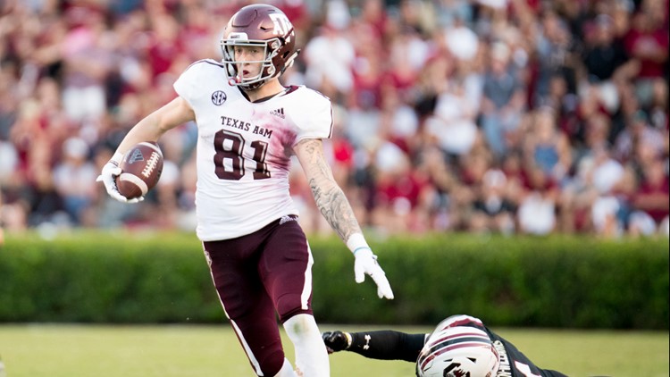 Lions draft prospect of the day: Texas A&M TE Jace Sternberger