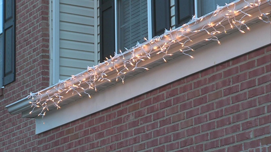 Hanging Christmas lights? How you can do it safely