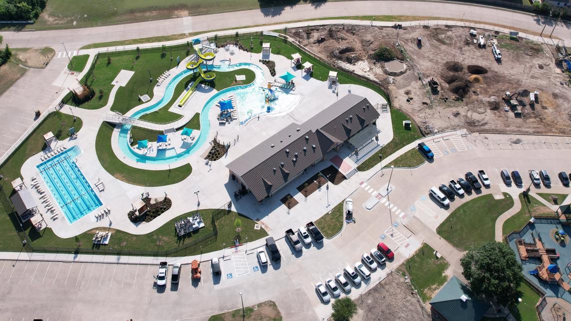 Cedar Hill, Texas The Lagoon at Virginia Weaver Park opening