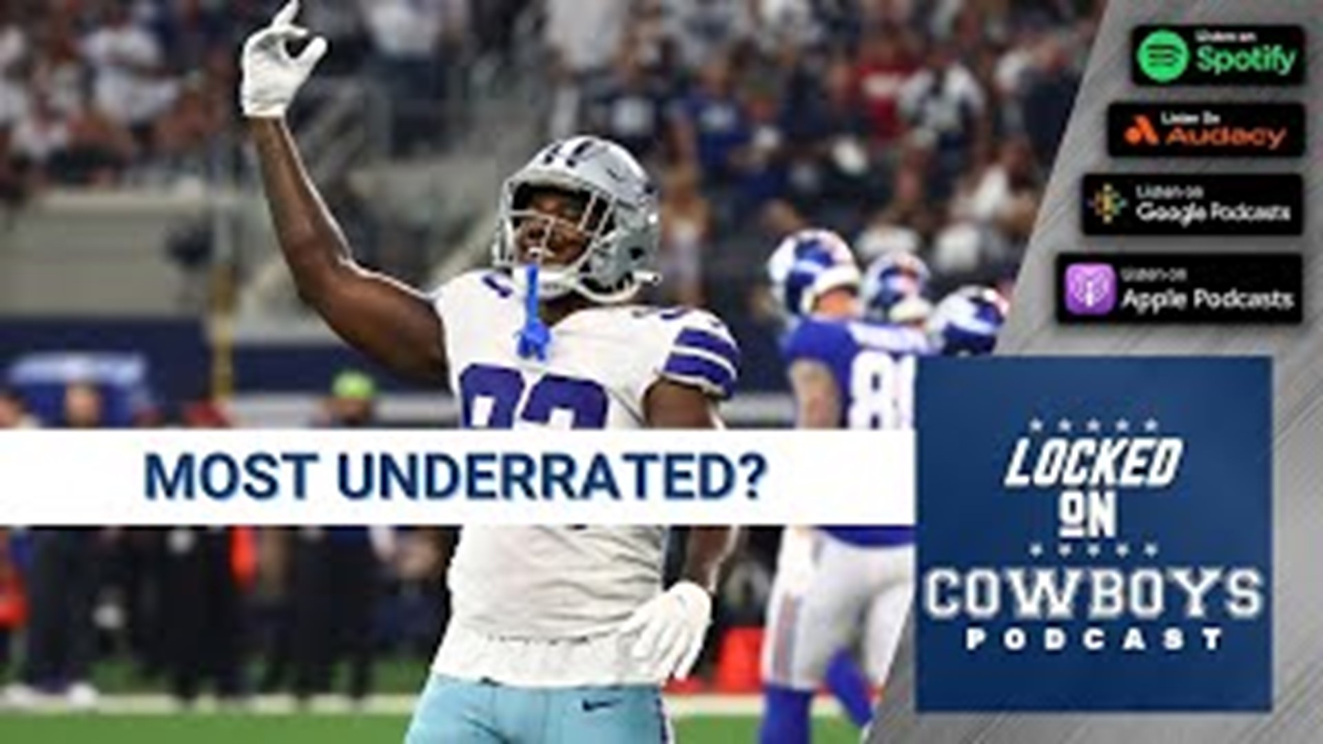 Marcus Mosher and Landon McCool of Locked On Cowboys discuss five players who are underrated and underappreciated for the Dallas Cowboys.