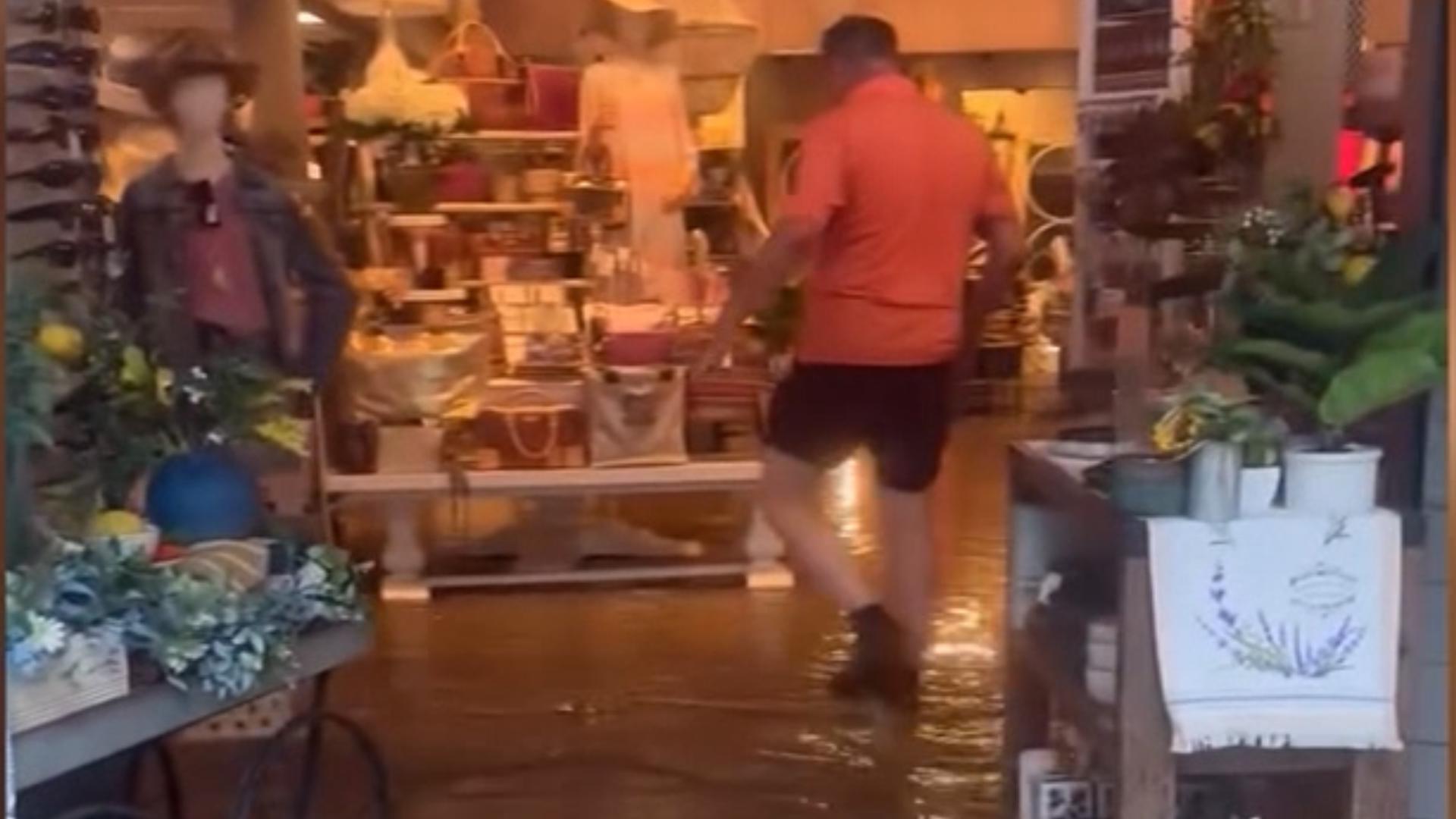 Dolly Parton's Dollywood theme park in Pigeon Forge, Tennessee, experienced major flash flooding. At least one person was injured in the deluge.