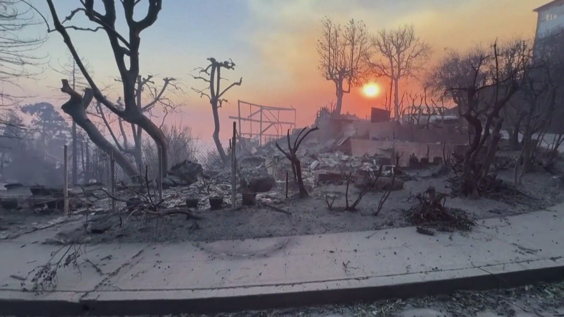 "Our hearts grieve with the entire Los Angeles community as they continue to respond to these destructive wildfires," the governor said.