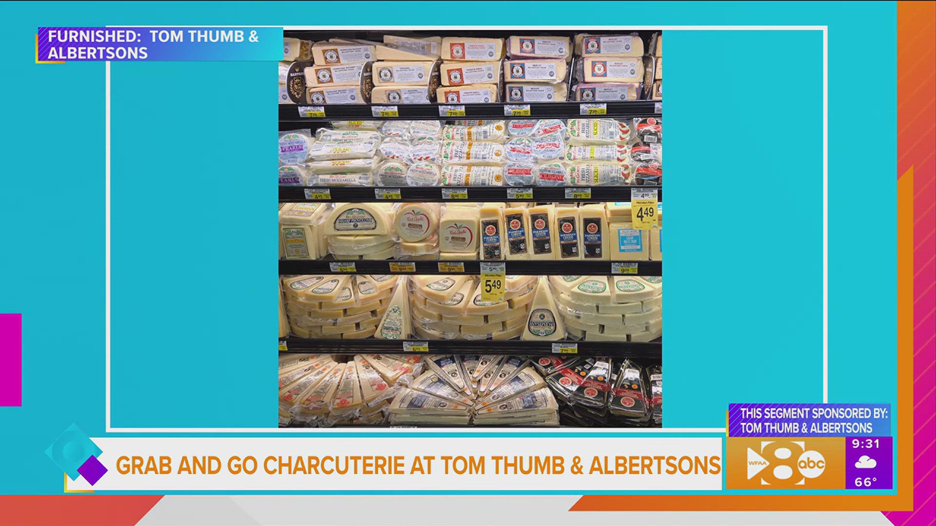 This segment is sponsored by: Tom Thumb & Albertsons 