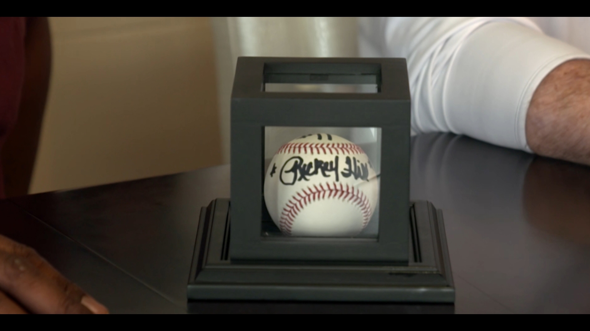 Rickey Hill's short lived baseball career was depicted in an award winning movie.