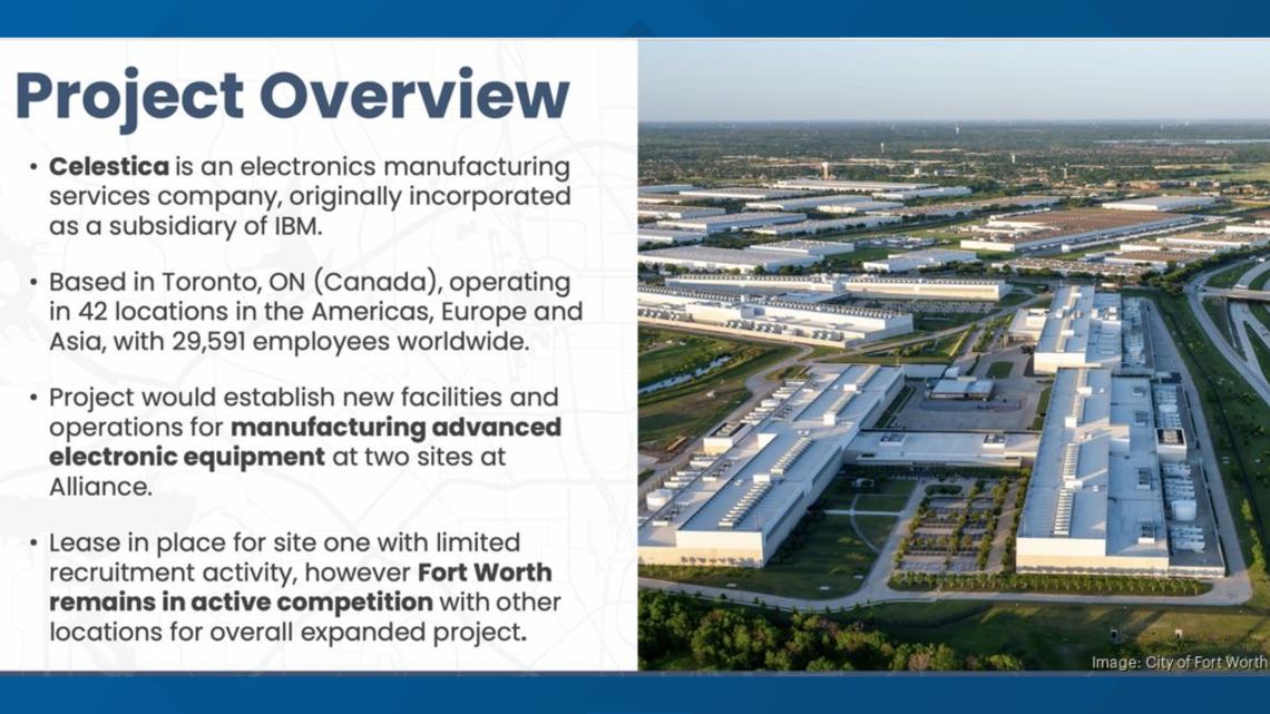 Electronics manufacturing company bringing almost 2,000 jobs to Fort Worth