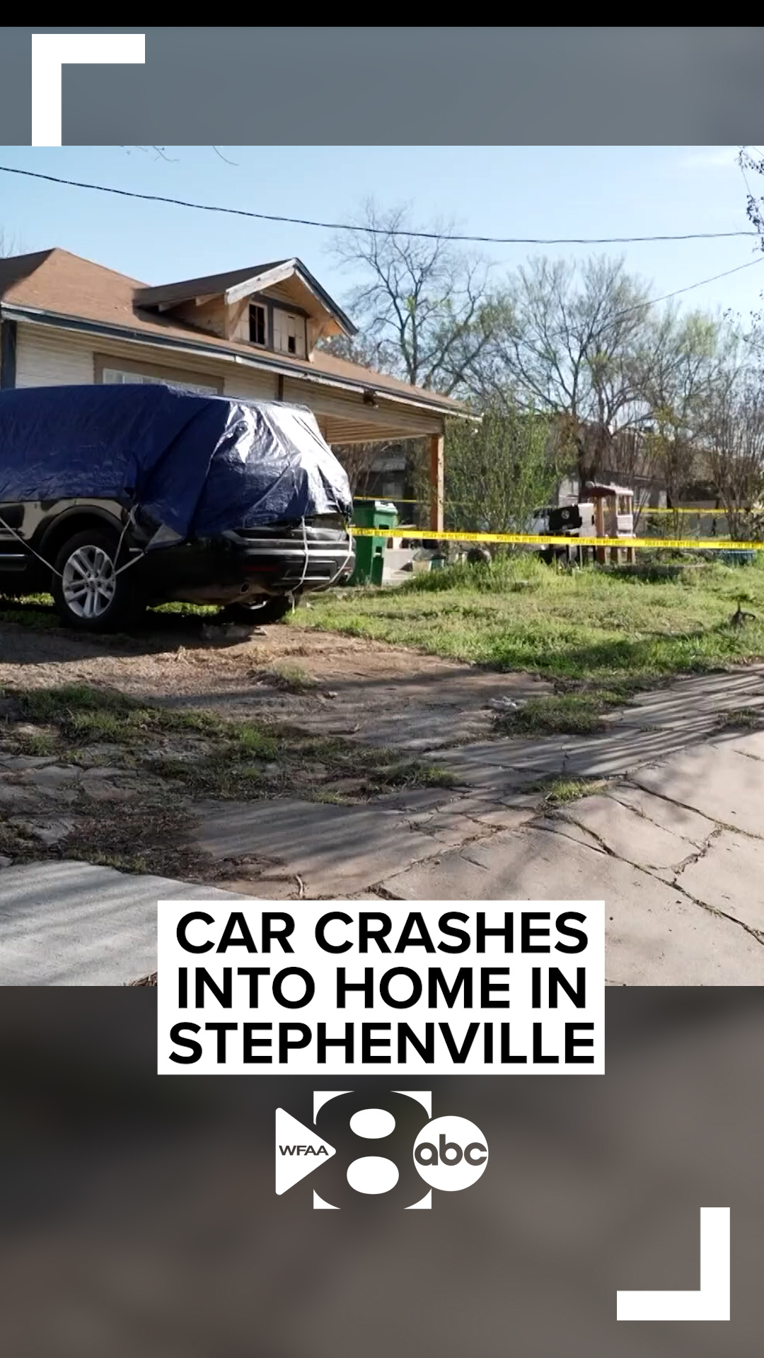 Car crashes into home in Stephenville | wfaa.com
