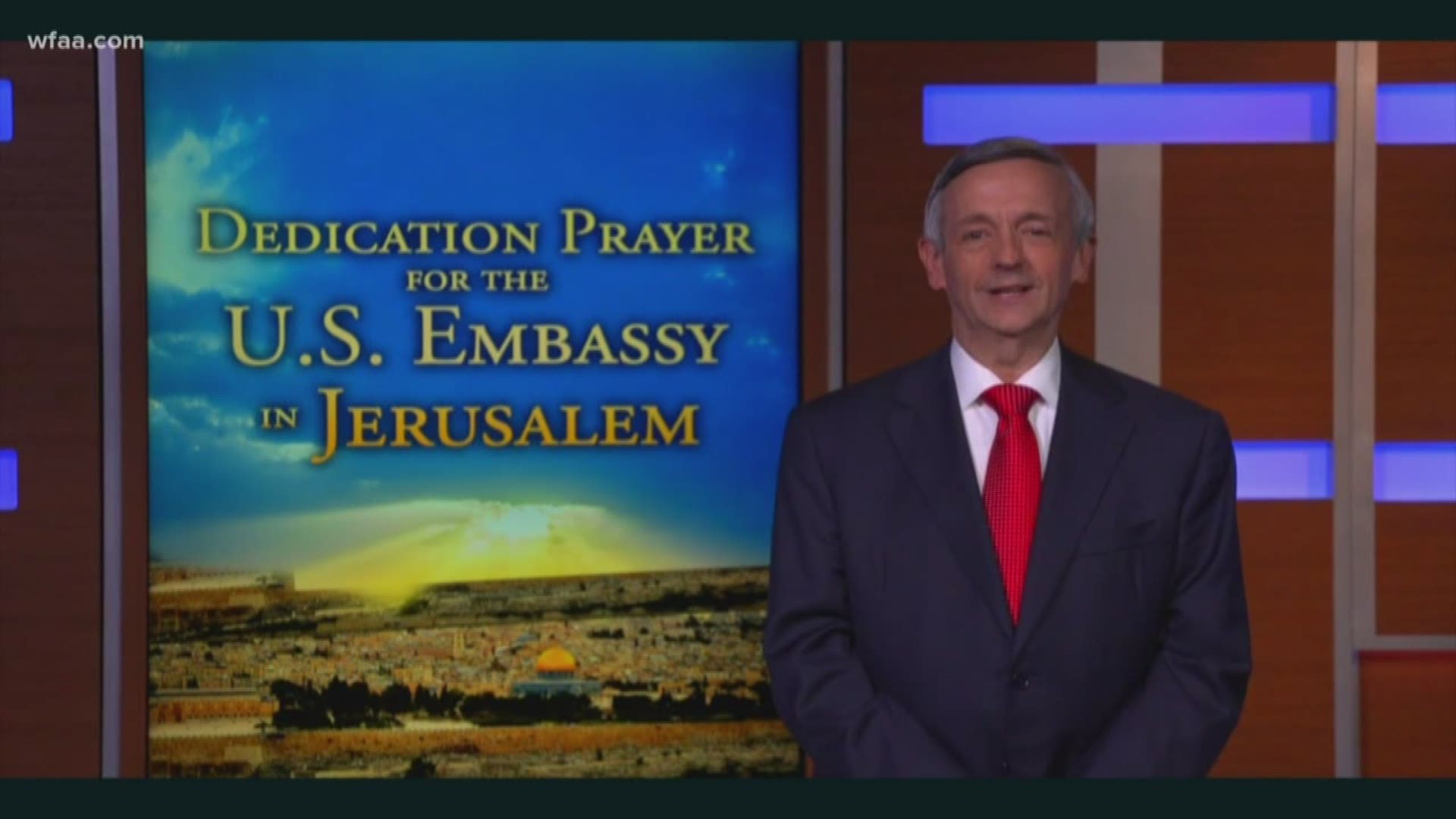 Dallas pastor Robert Jeffress will give dedication prayer at U.S. embassy in Jerusalem