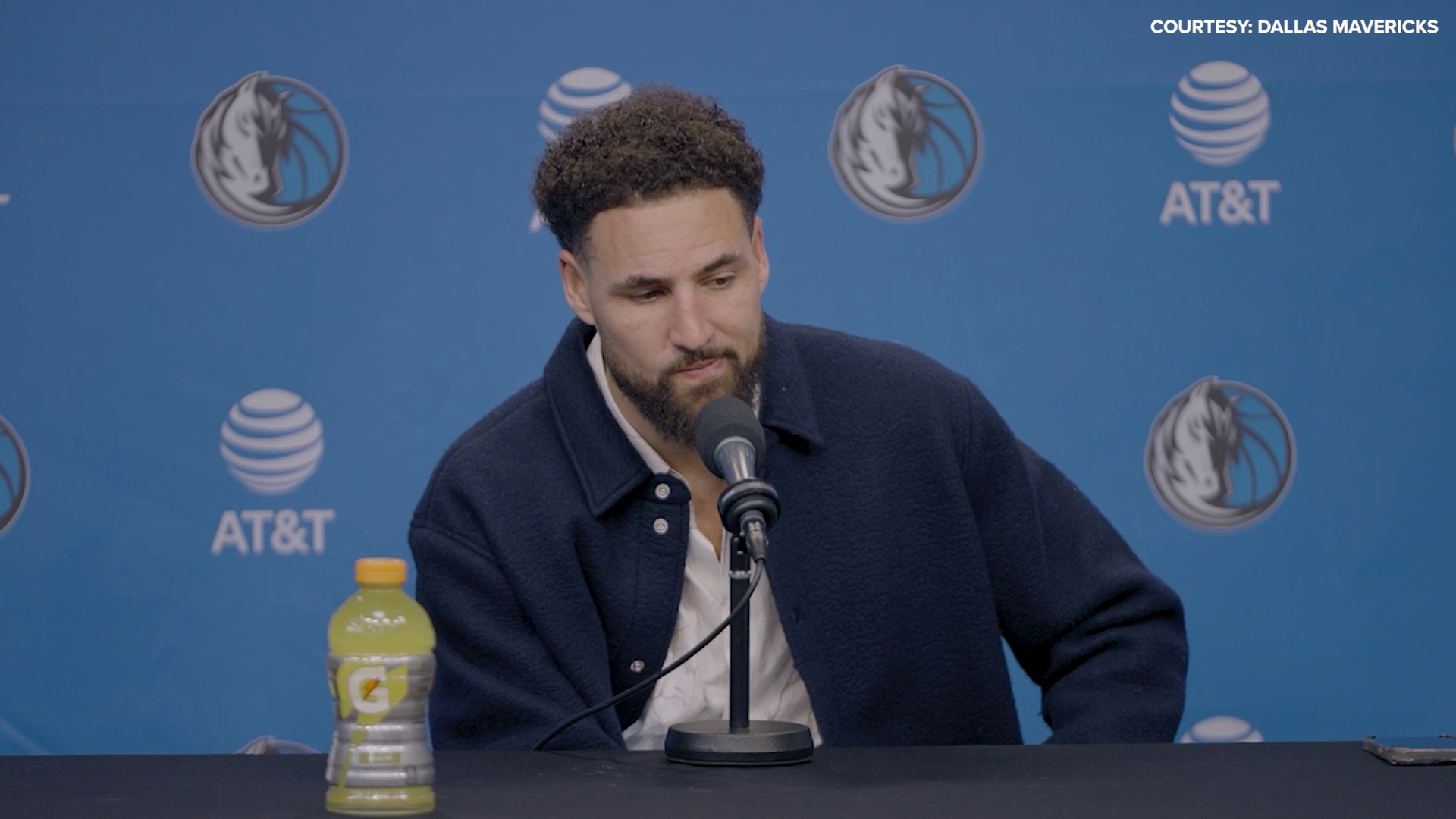 Klay Thompson and Kyrie Irving spoke to the media following Christmas Day loss against the Minnesota Timberwolves.