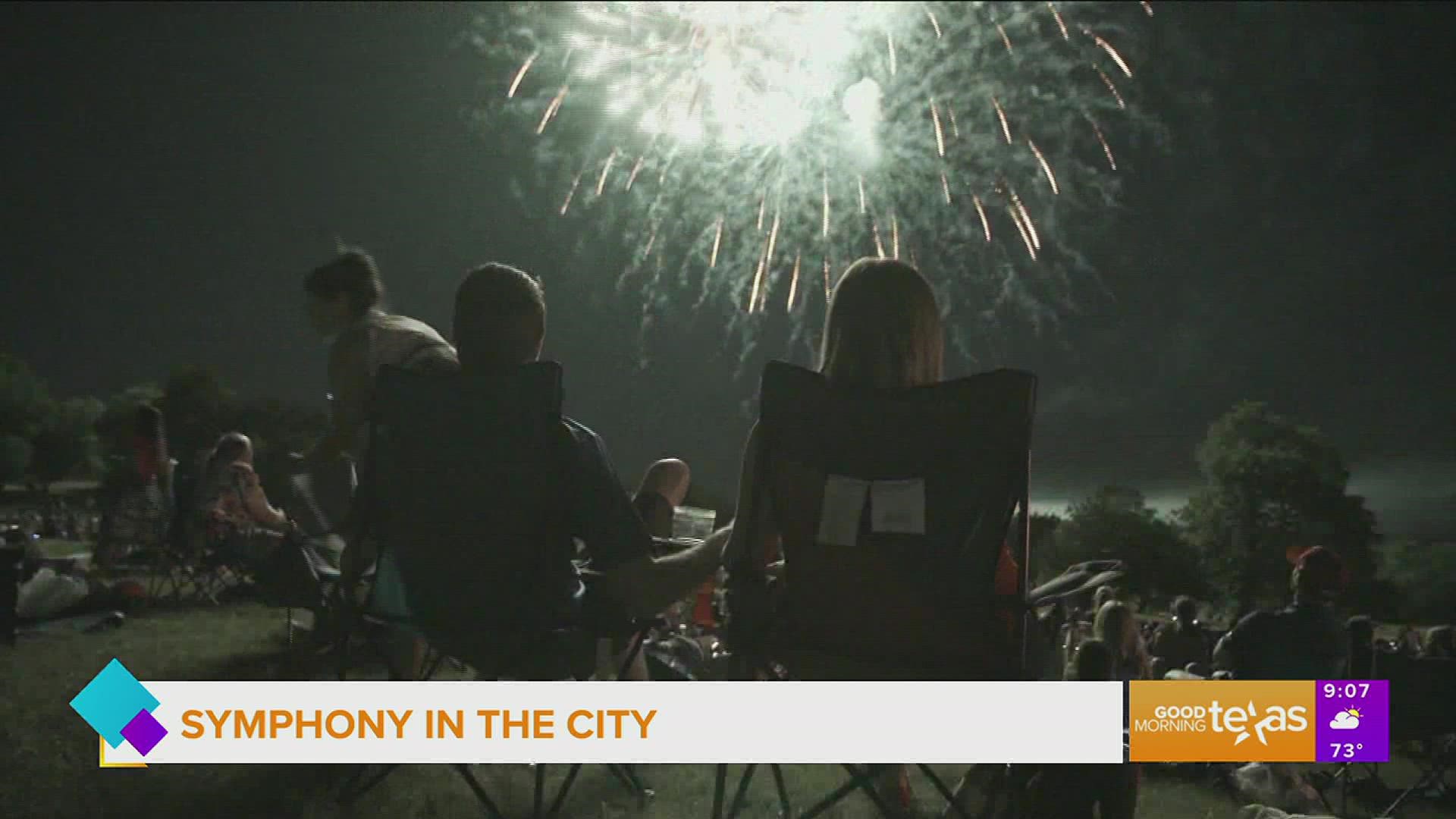 Symphony in the City kicks off Memorial Day with music and fireworks. The free outdoor concerts will happen all summer long.