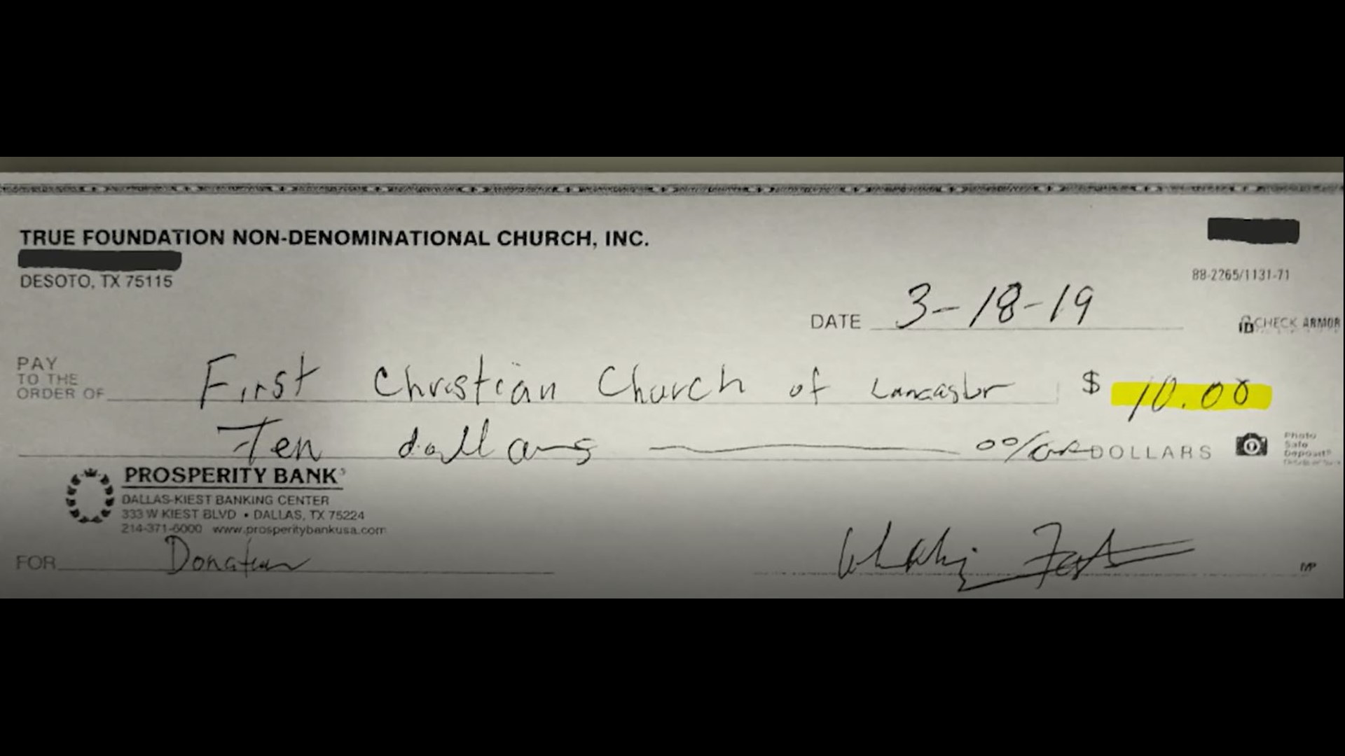 Dallas County Man Accused Of Stealing Church With Fraudulent Deed 