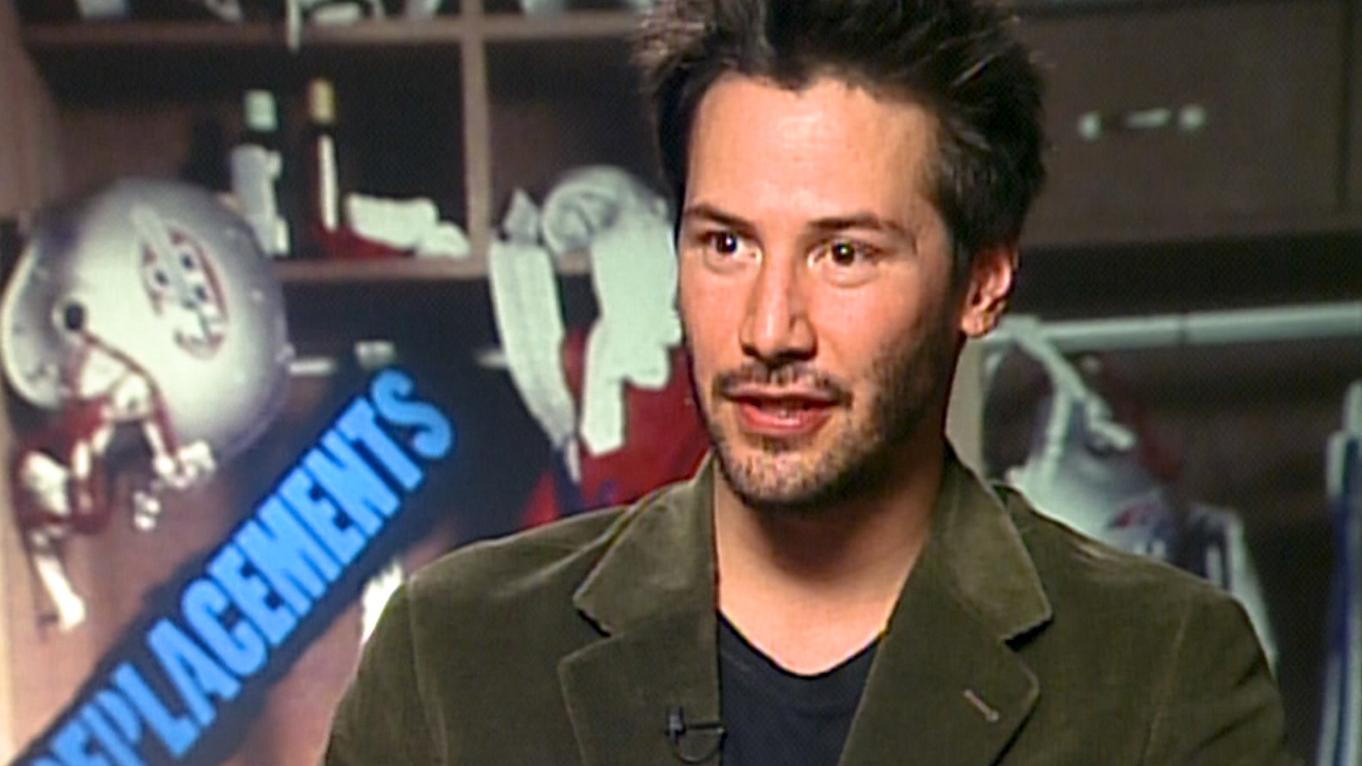 Keanu Reeves discusses learning to play quarterback for The Replacements, the parallels between sports and acting fame, and what he truly loves about performing.
