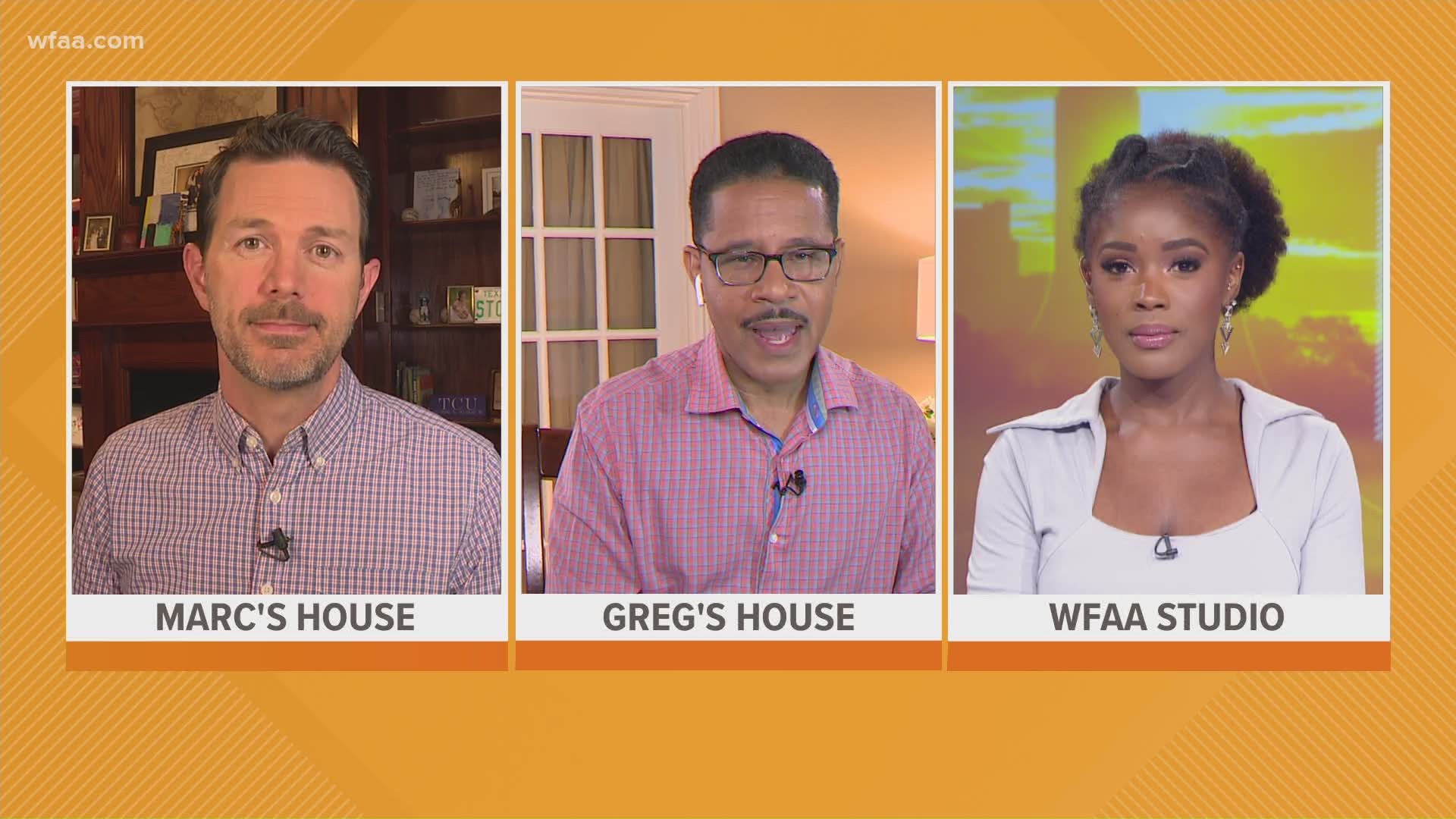 WFAA's Marc Istook, Greg Fields and Tashara Parker shared what they want to see moving forward.