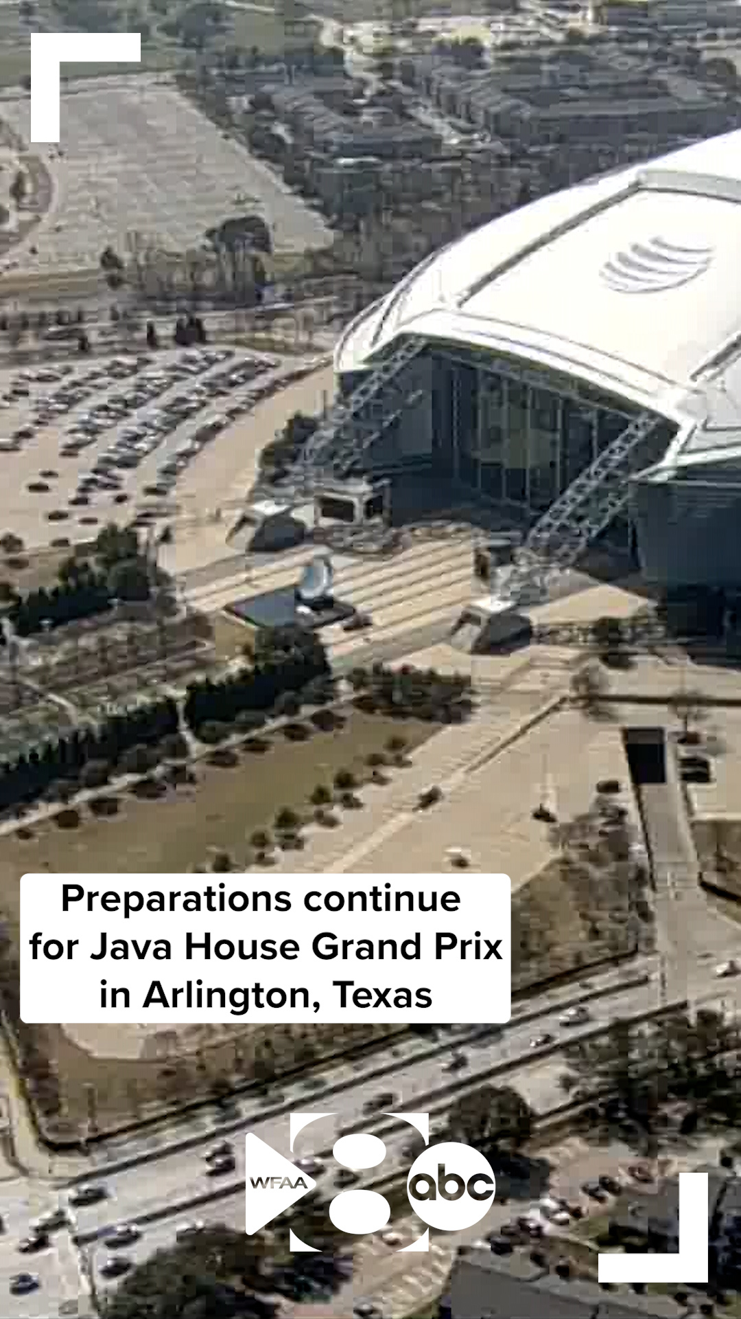 Preparations continue for the Java House Grand Prix in Arlington, Texas ...